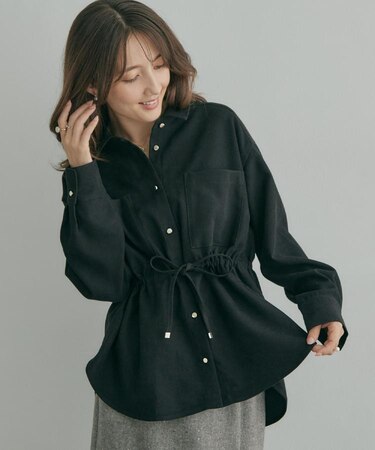 【一枚着でも、羽織ってもOK】起毛ツイルCPOシャツジャケット