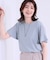 【ひんやり/プチプラ】女性らしさ溢れる お袖シアーフリルトップス