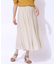 ふんわりさらさら スラブギャザースカート