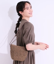 雑材ミニショルダーバッグ