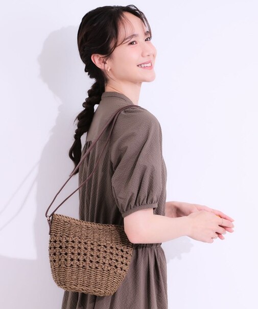 雑材ミニショルダーバッグ