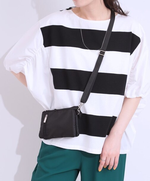 【撥水】2層ミニショルダーバッグ