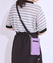 【撥水】2層ミニショルダーバッグ