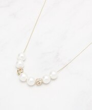 シュリンクパールネックレス