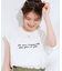 【ひんやり/汗ジミ軽減/UVカット】 ロゴプリントノースリーブTシャツ
