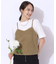 【2点セット】秋冬も活躍 フェイクファービスチェ×Tシャツ