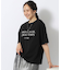 【洗える/プチプラ/綿100％】グラフィック半袖ゆるTシャツ