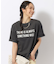 【洗える/プチプラ/綿100％】グラフィック半袖ゆるTシャツ