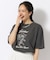 【洗える/プチプラ/綿100％】グラフィック半袖ゆるTシャツ