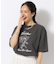【洗える/プチプラ/綿100％】グラフィック半袖ゆるTシャツ