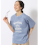 【洗える/プチプラ/綿100％】グラフィック半袖ゆるTシャツ