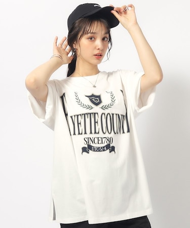 ゆるっとが今年らしい プリントBIG Tシャツ