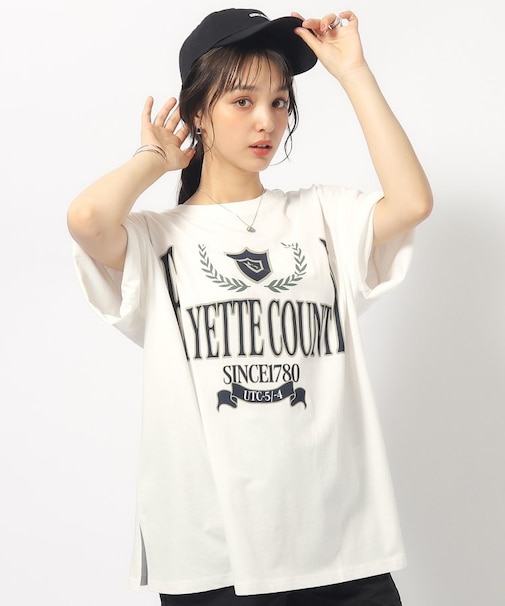 ゆるっとが今年らしい プリントBIG Tシャツ