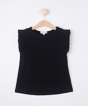 【110-140cm】袖タックデザイントップス