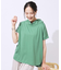 【高レビュー/UV】さらりと大人カジュアルな装いに 抜け襟Tシャツ