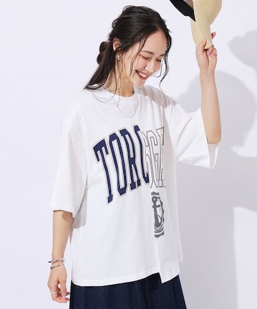 【洗える】リメイク風Tシャツ