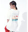ラメ発泡ロゴ BIGTシャツ