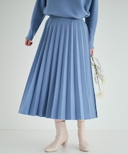 【高レビュー/洗える/セットアップ可】女性らしさ際立つ もちもちニットスカート