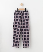 【110-140cm/男女兼用】裏シャギー総柄パンツ