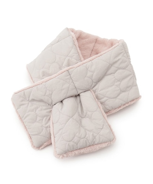 ハートキルトマフラー