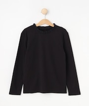 【100-140cm/プチセレ】フリルレースでお上品に インナートップス