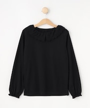 【100-140cm/プチセレ】レース衿インナープルオーバー