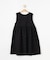 【100-140cm/プチセレ】フロッキードットワンピース