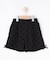 【100-140cm/プチセレ/セットアップ可】フロッキードットショートパンツ