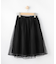 【100-140cm/プチセレ】ラメチュールスカート
