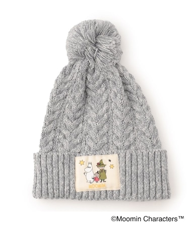 【MOOMIN】ポンポンニット帽
