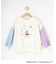 【MOOMIN】袖配色スウェットプルオーバー