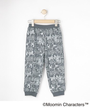 【MOOMIN】総柄スウェットパンツ