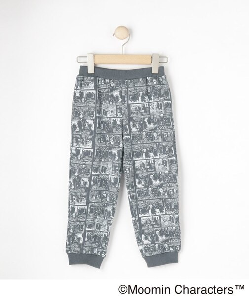 【MOOMIN】総柄スウェットパンツ