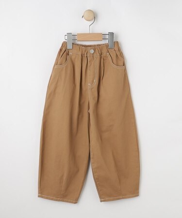 【100-150cm/洗える/男女兼用】穿くだけで旬な着こなしに アソートカーブパンツ