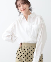 【洗える/S-LL】シーズン問わず合わせやすい ベーシックカラーシャツ