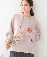 【S-LL】なめらかタッチ もちさら抜け襟トップス