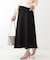 【セットアップ可/S-LL】大人上品に揺れる ニットフレアスカート