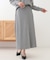 【セットアップ可/S-LL】大人上品に揺れる ニットフレアスカート