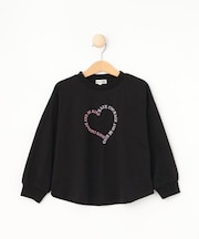 【100-150cm/洗える/姉妹リンク可】GIRLS プリントアソートロンT