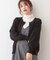【洗える/S-LL/前後2WAY】クルーネックニットカーディガン