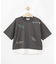 【100-150cm】アソートプリント裾レイヤード五分袖Tシャツ