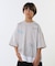 【100-150cm】アソートプリント裾レイヤード五分袖Tシャツ