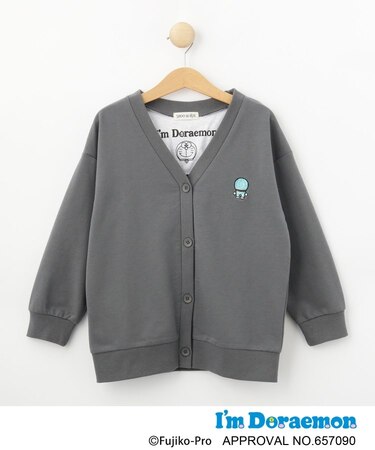 【アイムドラえもん】ミニ裏毛カーディガン