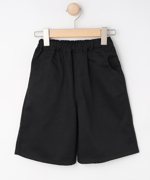 【100-150cm】ステッチ配色6分丈パンツ