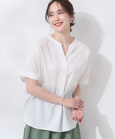 【高レビュー/洗える/UV/吸水速乾】洗濯後しわになりにくいリネンブレンドドルマンシャツ