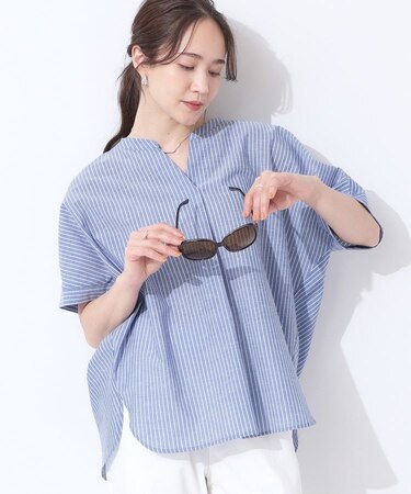 【高レビュー/洗える/UV/吸水速乾】洗濯後しわになりにくいリネンブレンドドルマンシャツ