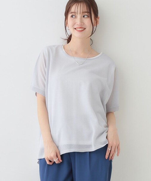 【2点セット】インせず着られるシアーニット＋タンクトップ