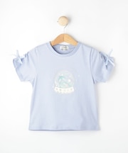 【100-150cm】スノードームオーガンジーTシャツ