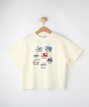 【100-120cm】BOYプリントTシャツ