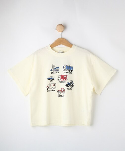 【100-120cm】BOYプリントTシャツ